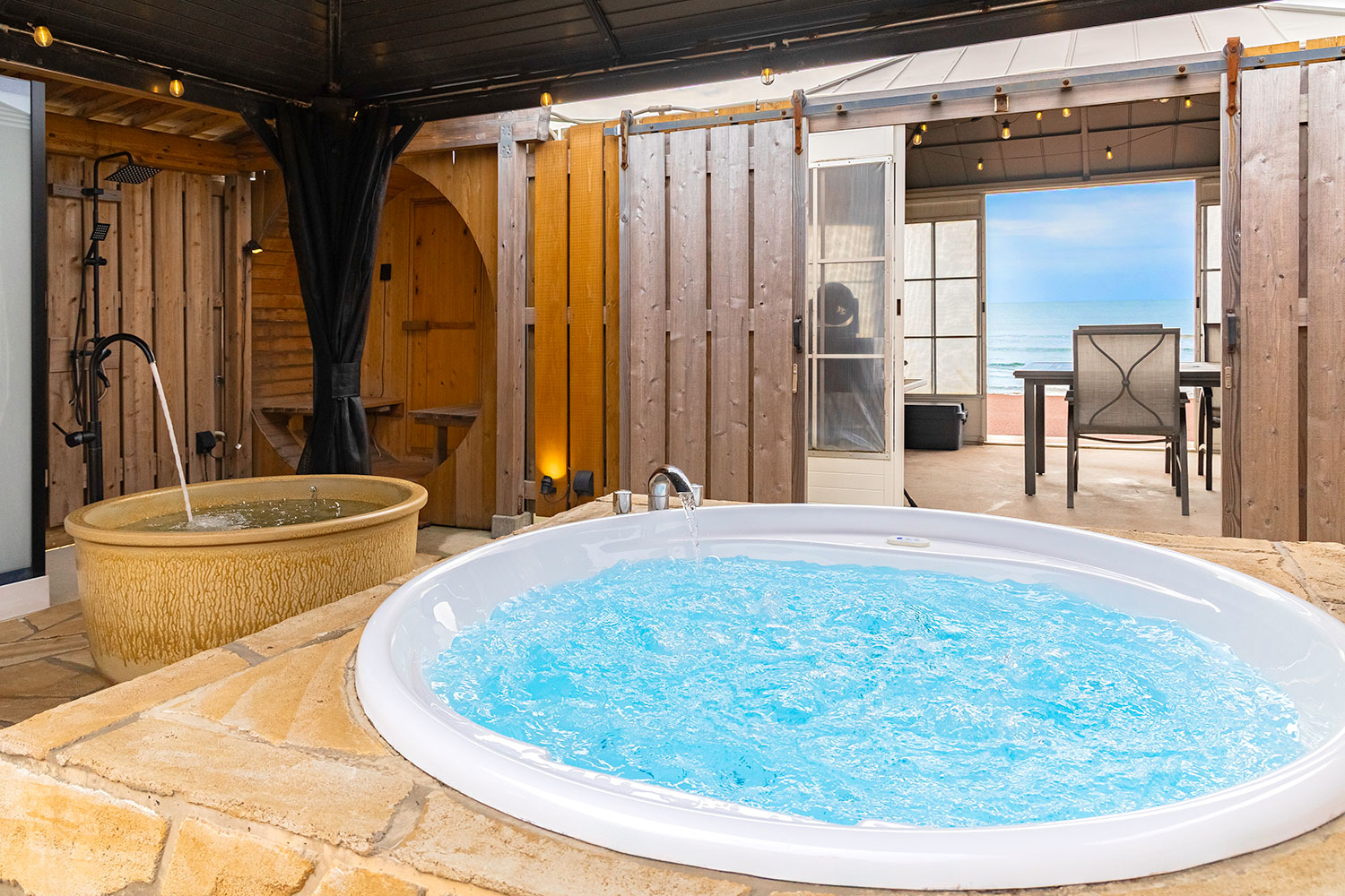 プライベートバレルサウナ